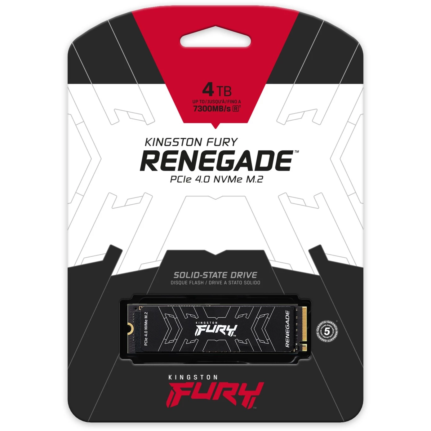 M.2 SSD Kingston FURY Renegade 4 TB, SSD (schwarz, PCIe 4.0 X4, NVMe, M.2 2280) 7 M.2 SSD Kingston FURY Renegade 4 TB, SSD (schwarz, PCIe 4.0 X4, NVMe, M.2 2280) – Bild 5
