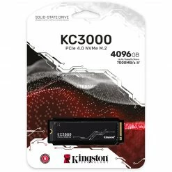M.2 SSD Kingston KC3000 4096 GB, SSD (schwarz, PCIe 4.0 X4, NVMe, M.2 2280) -SSD Festplatten Verkäufe Kingston KC3000 4096 GB SSD@@1791580 32