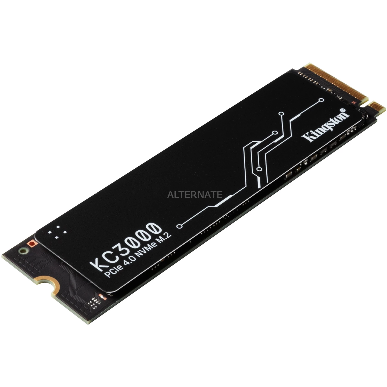 M.2 SSD Kingston KC3000 512 GB, SSD (schwarz, PCIe 4.0 X4, NVMe, M.2 2280) 4 M.2 SSD Kingston KC3000 512 GB, SSD (schwarz, PCIe 4.0 X4, NVMe, M.2 2280) – Bild 2
