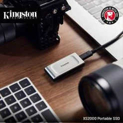 Kingston XS2000 Portable SSD 2 TB, Externe SSD (silber/schwarz, USB-C 3.2 Gen 2x2 (20 Gbit/s)) -SSD Festplatten Verkäufe Kingston XS2000 Portable SSD 2 TB Externe SSD@@1780570 5