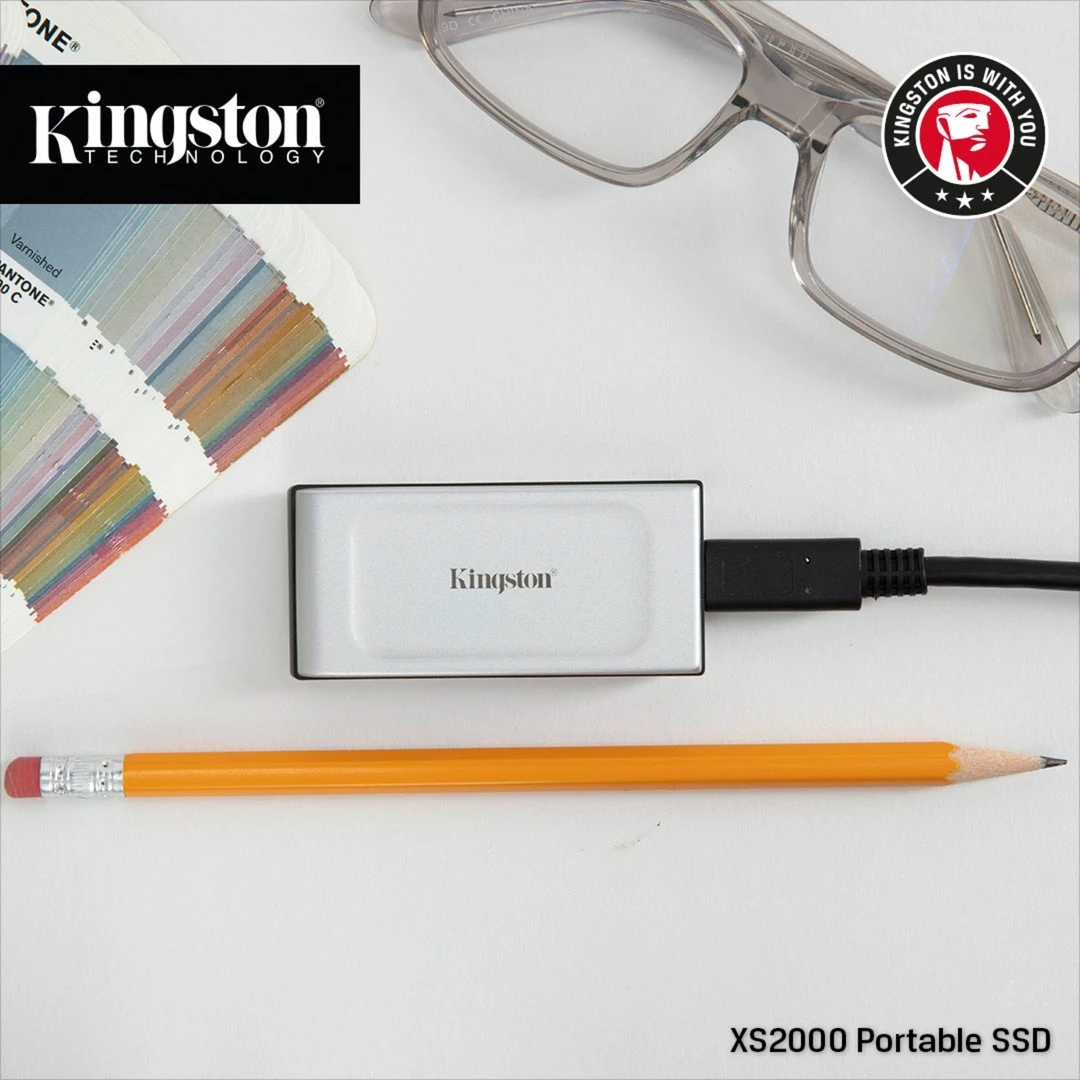 Kingston XS2000 Portable SSD 500 GB, Externe SSD (silber/schwarz, USB-C 3.2 Gen 2x2 (20 Gbit/s)) 7 Kingston XS2000 Portable SSD 500 GB, Externe SSD (silber/schwarz, USB-C 3.2 Gen 2x2 (20 Gbit/s)) – Bild 5