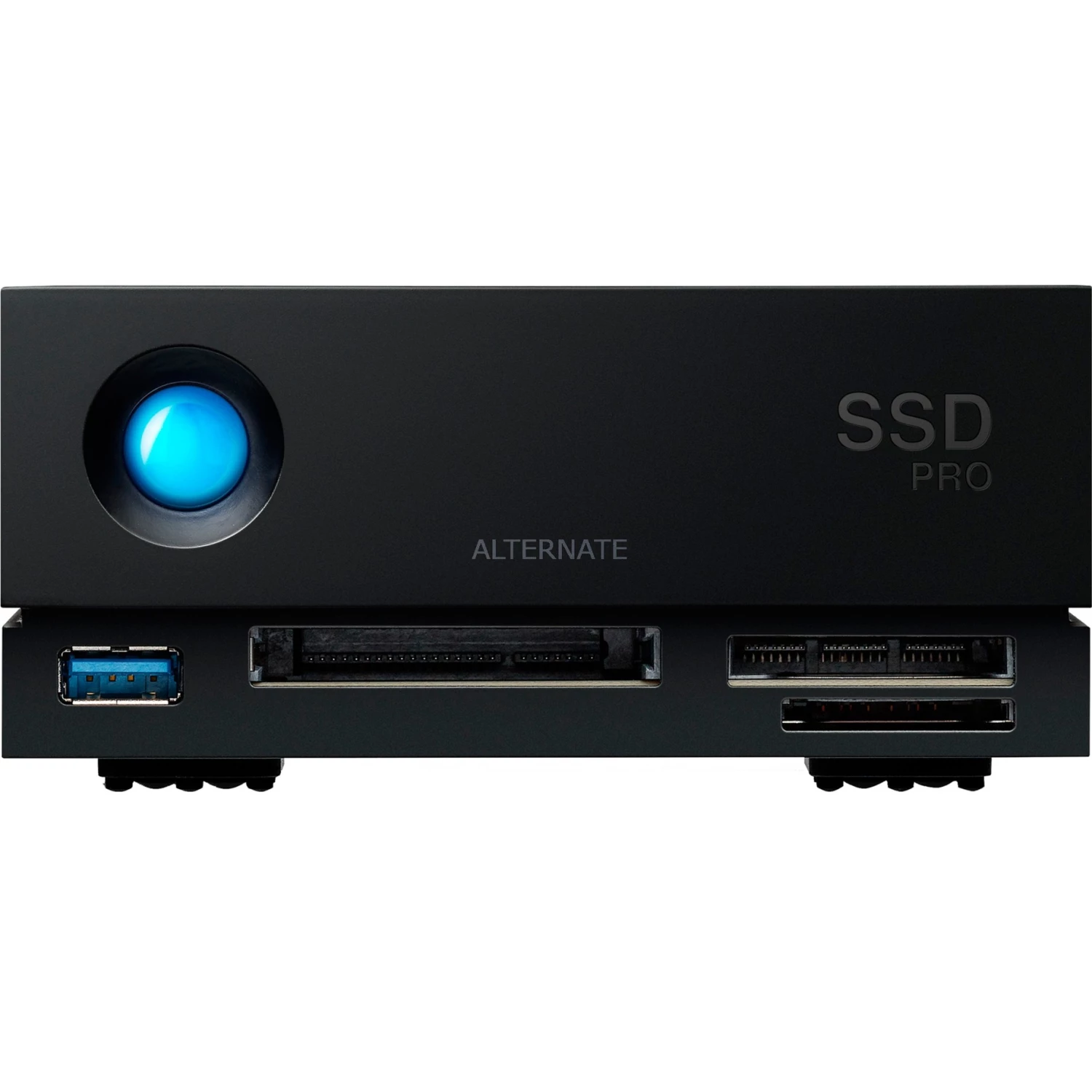 LaCie 1big Dock Pro 4 TB, Externe SSD (schwarz, 2x Thunderbolt 3) 4 LaCie 1big Dock Pro 4 TB, Externe SSD (schwarz, 2x Thunderbolt 3) – Bild 2