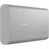 LaCie Portable SSD 500 GB, Externe SSD (silber, USB-C 3.2 Gen 2 (10 Gbit/s))