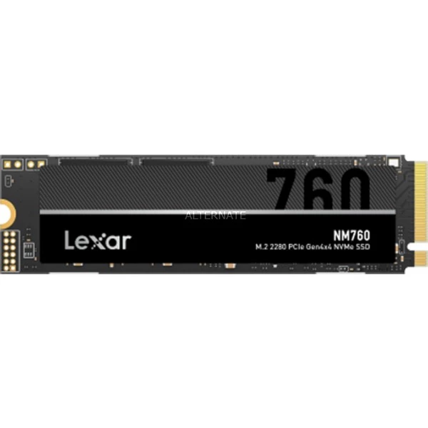 M.2 SSD Lexar NM760 512 GB, SSD (PCIe 4.0 X4, NVMe 1.4, M.2 2280) 3 M.2 SSD Lexar NM760 512 GB, SSD (PCIe 4.0 X4, NVMe 1.4, M.2 2280)
