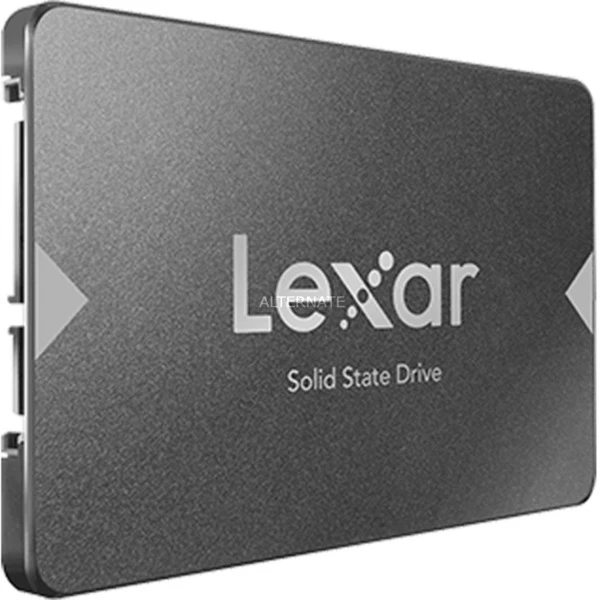 SATA SSD Lexar NS100 128 GB, SSD (grau, SATA 6 Gb/s, 2,5") 4 SATA SSD Lexar NS100 128 GB, SSD (grau, SATA 6 Gb/s, 2,5") – Bild 2