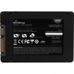 SATA SSD MediaRange MR1001 120 GB, SSD (schwarz, SATA 6 Gb/s, 2,5") -SSD Festplatten Verkäufe MediaRange MR1001 120 GB SSD@@imhmm2 2