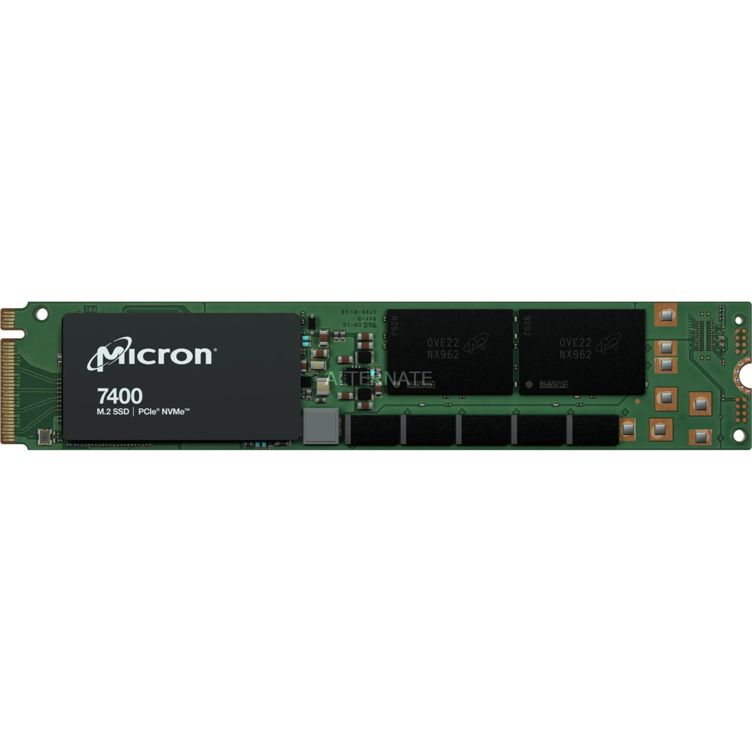 M.2 SSD Micron 7400 PRO 480 GB, SSD (PCIe 4.0 X4, NVMe 1.4, M.2 2280) 4 M.2 SSD Micron 7400 PRO 480 GB, SSD (PCIe 4.0 X4, NVMe 1.4, M.2 2280) – Bild 2