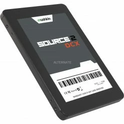 SATA SSD Mushkin Source 2 DCX 480 GB, SSD (schwarz, SATA 6 Gb/s, 2,5", SED)