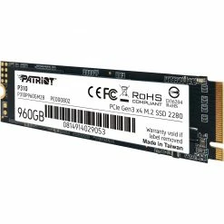 M.2 SSD Patriot P310 960 GB, SSD (PCIe 3.0 X4, NVMe 1.3, M.2 2280) -SSD Festplatten Verkäufe Patriot P310 960 GB SSD@@1818059 2