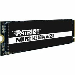 M.2 SSD Patriot P400 1 TB, SSD (schwarz/weiß, PCIe 4.0 X4, NVMe 1.3, M.2 2280)