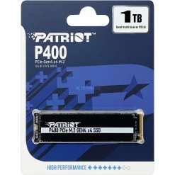 M.2 SSD Patriot P400 1 TB, SSD (schwarz/weiß, PCIe 4.0 X4, NVMe 1.3, M.2 2280) -SSD Festplatten Verkäufe Patriot P400 1 TB SSD@@1805518 5