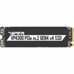 M.2 SSD Patriot Viper VP4300 2 TB, SSD (schwarz, PCIe 4.0 X4, NVMe 1.4, M.2 2280)