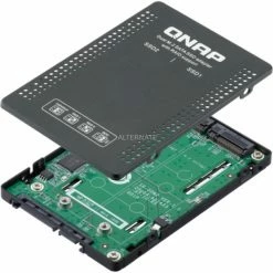 SSD Zubehör QNAP QDA-A2MAR, Einbaurahmen (schwarz) -SSD Festplatten Verkäufe QNAP QDA A2MAR Einbaurahmen@@t3zq34 5