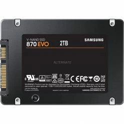 SATA SSD SAMSUNG 870 EVO 2 TB, SSD (SATA 6 Gb/s, 2,5", Intern) -SSD Festplatten Verkäufe SAMSUNG 870 EVO 2 TB SSD@@1706406 4