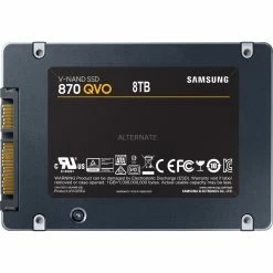 SATA SSD SAMSUNG 870 QVO 8 TB, SSD (grau, SATA 6 Gb/s, 2,5", Intern) -SSD Festplatten Verkäufe SAMSUNG 870 QVO 8 TB SSD@@imnm4b01 34