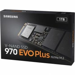 M.2 SSD SAMSUNG 970 EVO Plus 1 TB, SSD (schwarz, PCIe 3.0 X4, NVMe 1.3, M.2 2280, Intern) -SSD Festplatten Verkäufe SAMSUNG 970 EVO Plus 1 TB SSD@@imkm4x10 5