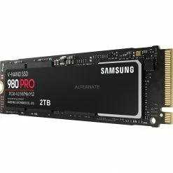 M.2 SSD SAMSUNG 980 PRO 2 TB, SSD (PCIe 4.0 X4, NVMe 1.3c, M.2 2280, Intern) -SSD Festplatten Verkäufe SAMSUNG 980 PRO 2 TB SSD@@1706158 32