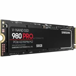 M.2 SSD SAMSUNG 980 PRO 500 GB, SSD (PCIe 4.0 X4, NVMe 1.3c, M.2 2280, Intern)