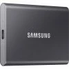 SAMSUNG Portable SSD T7 2TB, Externe SSD (grau, USB-C 3.2 Gen 2 (10 Gbit/s), Extern)