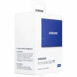 SAMSUNG Portable SSD T7 500GB, Externe SSD (blau, USB-C 3.2 Gen 2 (10 Gbit/s), Extern) -SSD Festplatten Verkäufe SAMSUNG Portable SSD T7 500GB Externe SSD@@imjm4e07 35