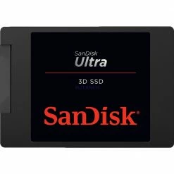 SATA SSD SanDisk Ultra 3D SSD 500 GB (schwarz, SATA 6 Gb/s, 2,5")