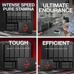 SATA SSD Seagate IronWolf 125 SSD 2 TB (schwarz, SATA 6 Gb/s, 2,5") -SSD Festplatten Verkäufe Seagate IronWolf 125 SSD 2 TB@@1672584 5