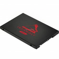 SATA SSD Seagate IronWolf 125 SSD 4 TB (schwarz, SATA 6 Gb/s, 2,5")