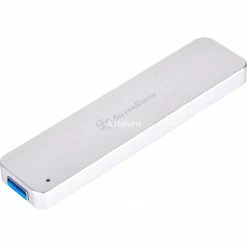 SilverStone SST-MS09S USB 3.1, Laufwerksgehäuse (silber)