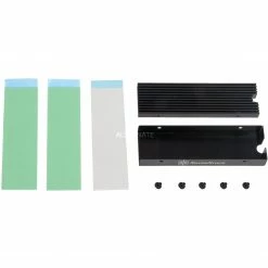 Festplattenkühler SilverStone SST-TP05, Kühlkörper (schwarz) -SSD Festplatten Verkäufe SilverStone SST TP05 K hlk rper@@1832484 4