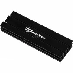 Festplattenkühler SilverStone TP02-M2, Set (schwarz, Unterstützt 2280-M.2-SSD)