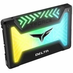 SATA SSD Team Group DELTA LITE RGB 512 GB, SSD (schwarz, SATA 6 Gb/s, 2,5")