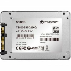 SATA SSD Transcend 220Q 500 GB, SSD (SATA 6 Gb/s, 2,5") -SSD Festplatten Verkäufe Transcend 220Q 500 GB SSD@@imjm3b01 5
