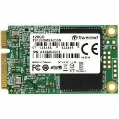 MSATA SSD Transcend 230S 128 GB MSATA, SSD (SATA 6 Gb/s, MSATA)