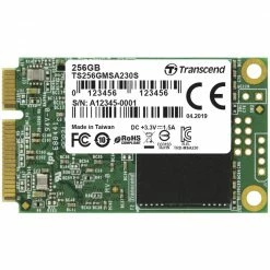 MSATA SSD Transcend 230S 256 GB MSATA, SSD (SATA 6 Gb/s, MSATA)