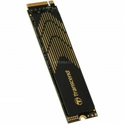 M.2 SSD Transcend 240S 1 TB, SSD (schwarz/gold, PCIe 4.0 X4, NVMe, M.2 2280)
