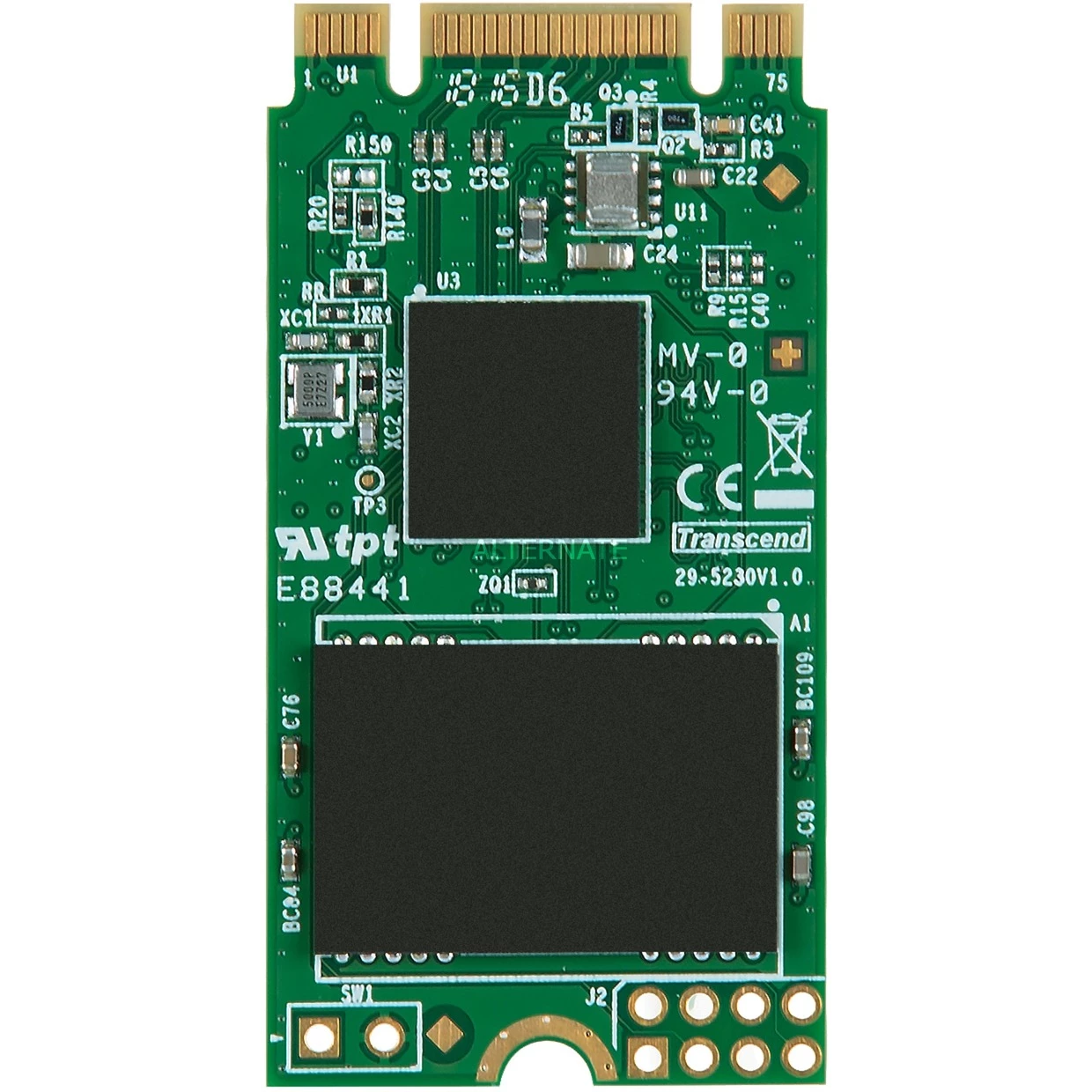 M.2 SSD Transcend 420S 240 GB, SSD (SATA 6 Gb/s, M.2 2242) 4 M.2 SSD Transcend 420S 240 GB, SSD (SATA 6 Gb/s, M.2 2242) – Bild 2