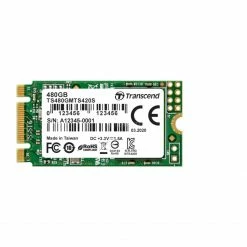 M.2 SSD Transcend 420S 480 GB, SSD (SATA 6 Gb/s, M.2 2242)