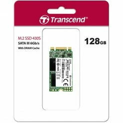 M.2 SSD Transcend 430S 128 GB, SSD (SATA 6 Gb/s, M.2 2242) -SSD Festplatten Verkäufe Transcend 430S 128 GB SSD@@imhm3a14 3