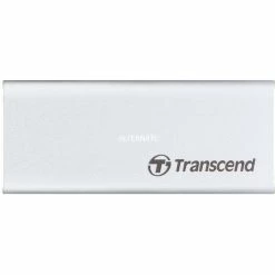 Transcend ESD240C Portable 240 GB, Externe SSD (silber, USB-C 3.2 Gen 2 (10 Gbit/s)) -SSD Festplatten Verkäufe Transcend ESD240C Portable 240 GB Externe SSD@@imim3008 1