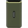 Transcend ESD380C 1 TB, Externe SSD (olivgrün, USB-C 3.2 Gen 2 (10 Gbit/s)) -SSD Festplatten Verkäufe Transcend ESD380C 1 TB Externe SSD@@1863251