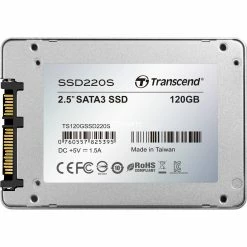 SATA SSD Transcend SSD220S 120 GB (aluminium, SATA 6 Gb/s, 2,5") -SSD Festplatten Verkäufe Transcend SSD220S 120 GB@@imhm31 3