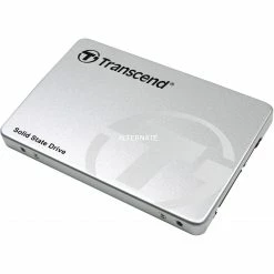 SATA SSD Transcend SSD370S 128 GB (silber, SATA 6 Gb/s, 2,5")