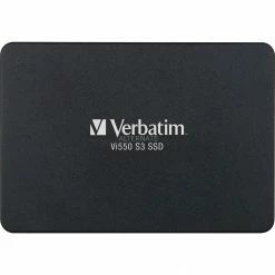 SATA SSD Verbatim Vi550 S3 256 GB, SSD (schwarz, SATA 6 Gb/s, 2,5")