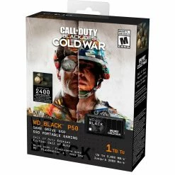 WD Black P50 Game Drive 1 TB, Externe SSD (schwarz, USB-C 3.2 Gen 2x2 (20 Gbit/s), Call Of Duty: Black Ops Cold War Special Edition) -SSD Festplatten Verkäufe WD Black P50 Game Drive 1 TB Externe SSD@@1714419 5