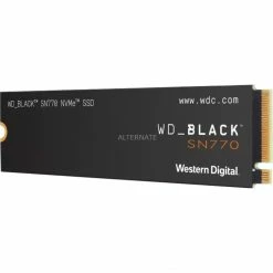 M.2 SSD WD Black SN770 250 GB, SSD (schwarz, PCIe 4.0 X4, NVMe, M.2 2280) -SSD Festplatten Verkäufe WD Black SN770 250 GB SSD@@1851223 1