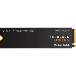 M.2 SSD WD Black SN850X NVMe SSD 1 TB (schwarz, PCIe 4.0 X4, NVMe, M.2 2280)