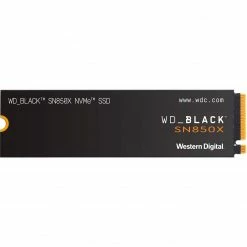M.2 SSD WD Black SN850X NVMe SSD 4 TB (schwarz, PCIe 4.0 X4, NVMe, M.2 2280)