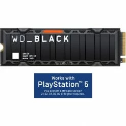 PS5 SSDs WD Black SN850 NVMe SSD 500 GB (schwarz, PCIe 4.0 X4, NVMe, M.2 2280, Kühlkörper) -SSD Festplatten Verkäufe WD Black SN850 NVMe SSD 500 GB@@1737816 33