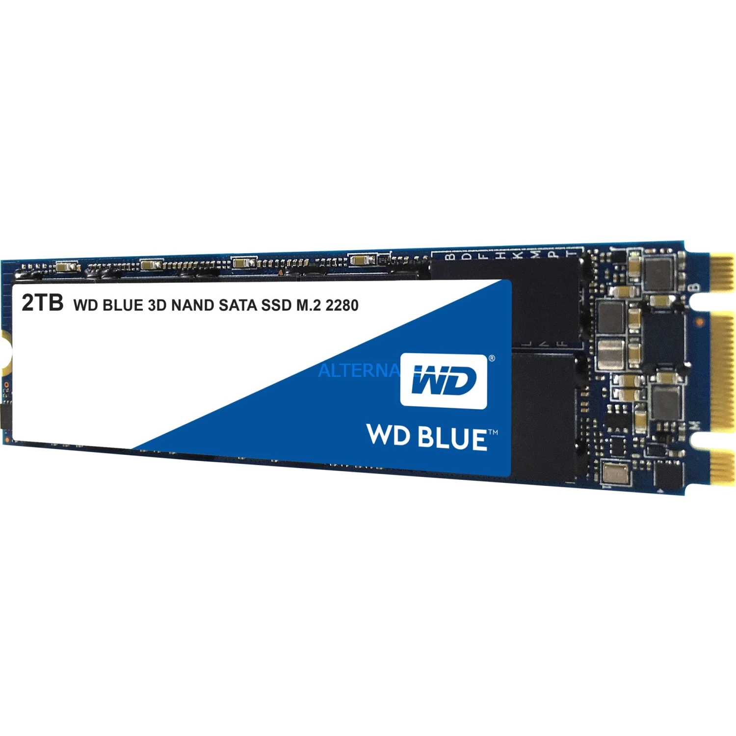 M.2 SSD WD Blue 2 TB, SSD (SATA 6 Gb/s, M.2 2280) 4 M.2 SSD WD Blue 2 TB, SSD (SATA 6 Gb/s, M.2 2280) – Bild 2