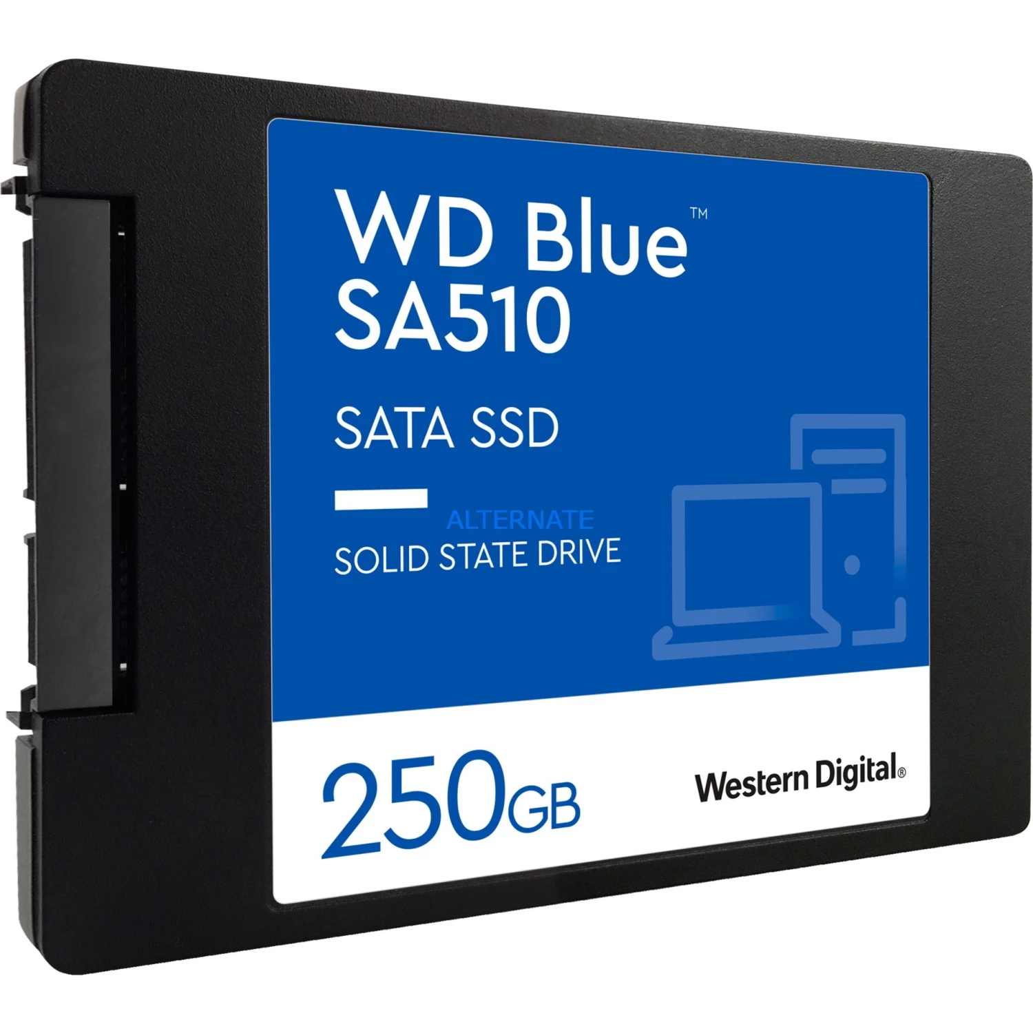 SATA SSD WD Blue SA510 250 GB, SSD (SATA 6 Gb/s, 2,5") 3 SATA SSD WD Blue SA510 250 GB, SSD (SATA 6 Gb/s, 2,5")